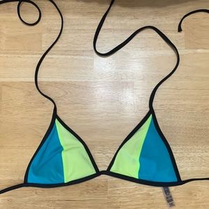 PINK Victoria’s Secret Colorblock Bikini Tople